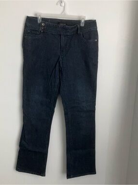 Gasoline Dark Indigo Womens Jeans - Deep Blue Wash